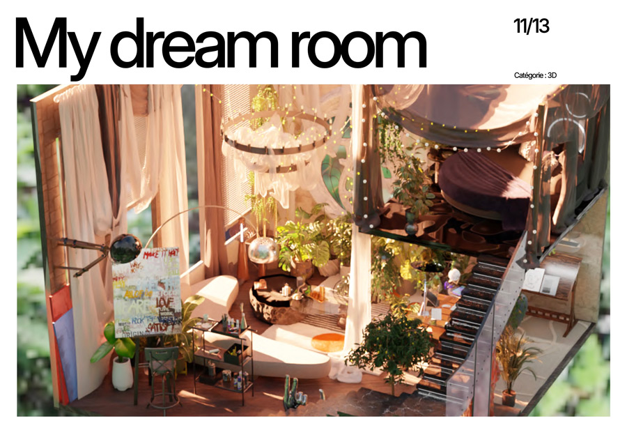 «My Stylized Dream Room», 2025