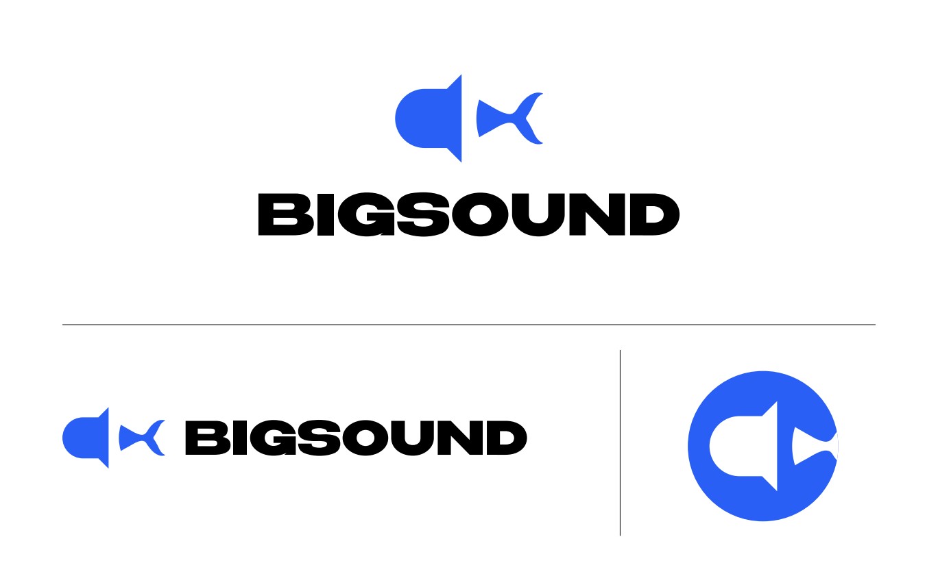 Айдентика для каталога всевозможных звуковых эффектов BIGSOUND