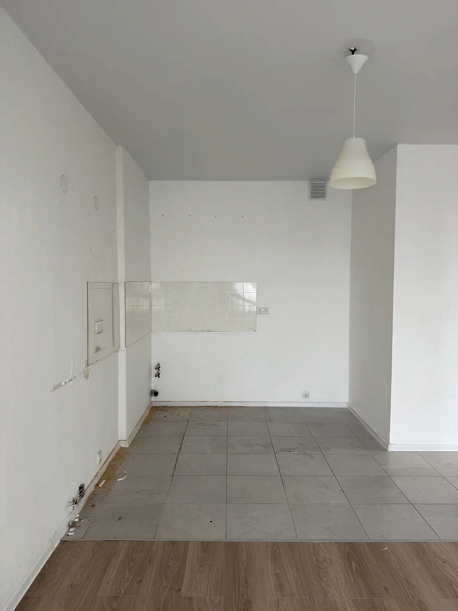 Проект «Время пить чай» с элементами стиля Сканди в ЖК «Оранж-парк» (до и после)