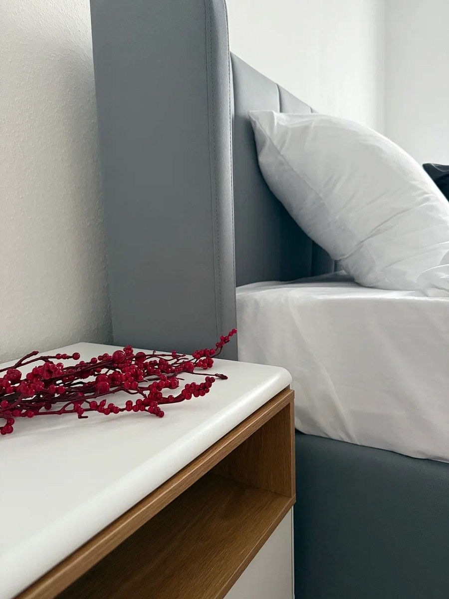 Проект «Время пить чай» с элементами стиля Сканди в ЖК «Оранж-парк» (до и после)