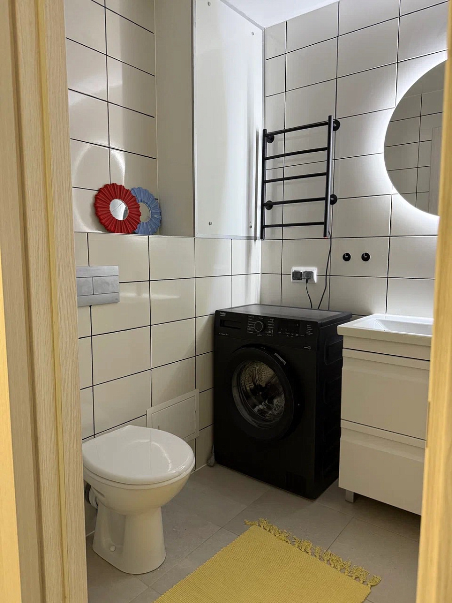 Проект «Время пить чай» с элементами стиля Сканди в ЖК «Оранж-парк» (до и после)